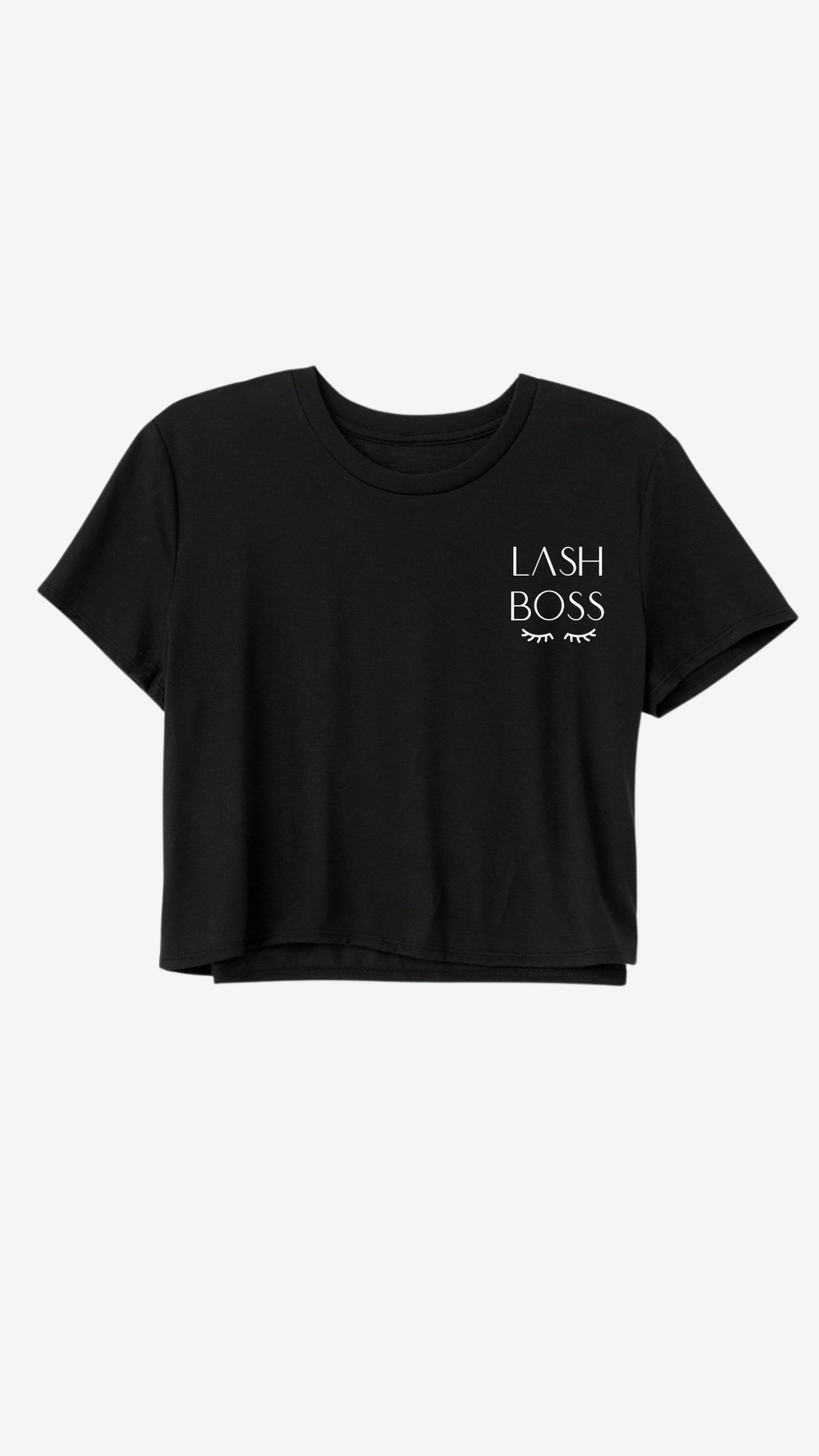 Lash Boss Cropped T